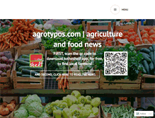 Tablet Screenshot of agrotypos.com